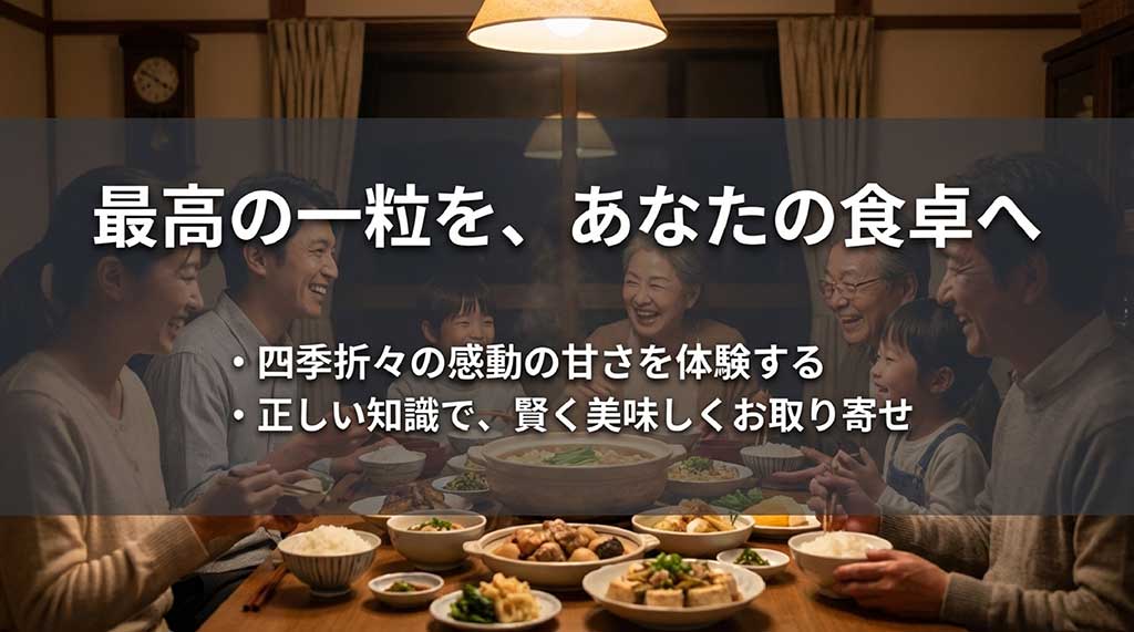 正しい知識で四季折々の感動の甘さを楽しむためのまとめ