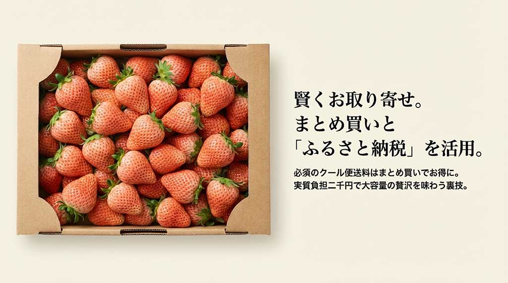 まとめ買いやふるさと納税を活用して、送料をお得に賢くやよいひめを楽しむ方法