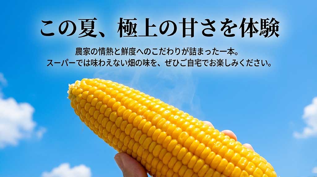 スーパーでは味わえない、産地直送ならではの畑の味を自宅で楽しむ提案