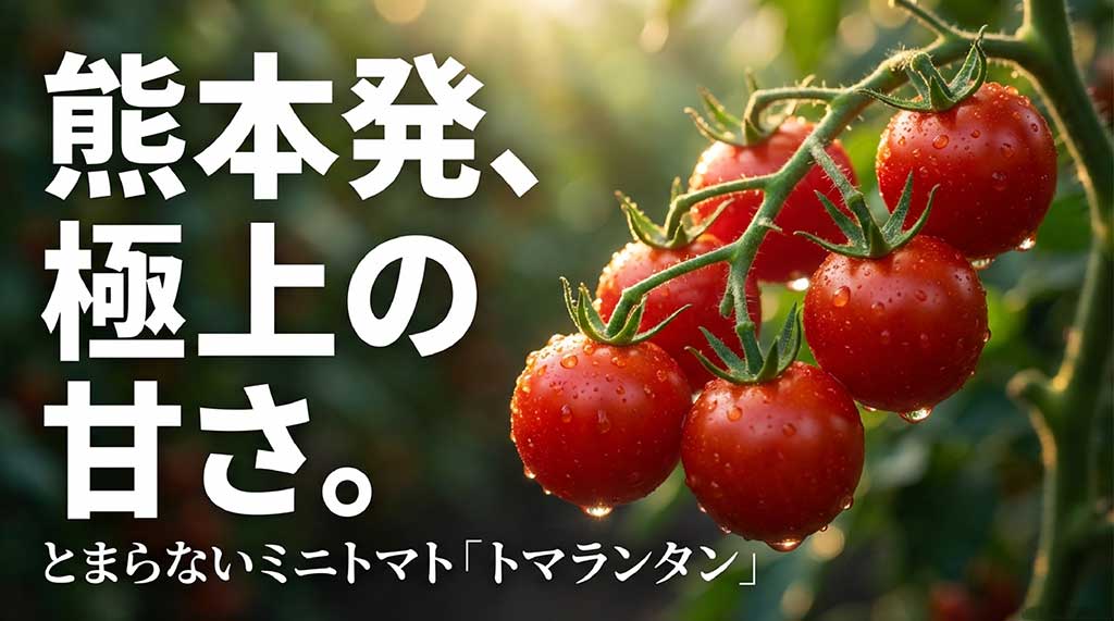 熊本県産で極上の甘さが特徴のミニトマト「トマランタン」のイメージ画像